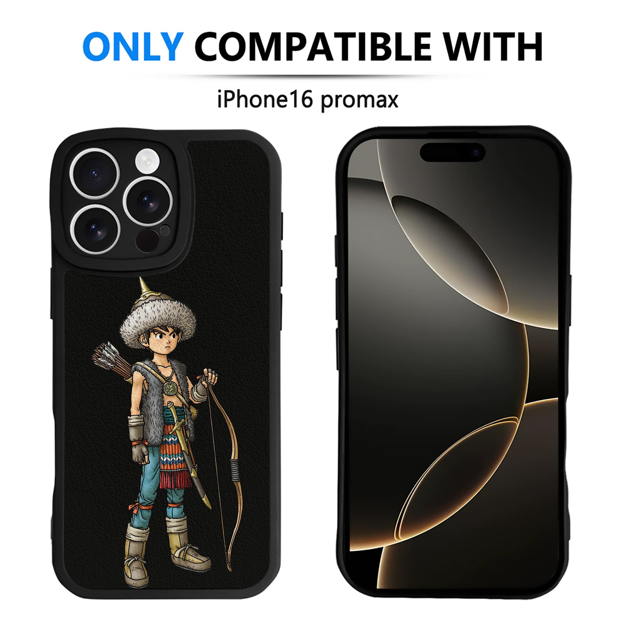 （画像用） ドラゴンクエスト Doragon Kuesuto Dragon Quest 【iPhone 16シリーズ対応】シリコンスマホケース（レザー調） 材質：シリコン